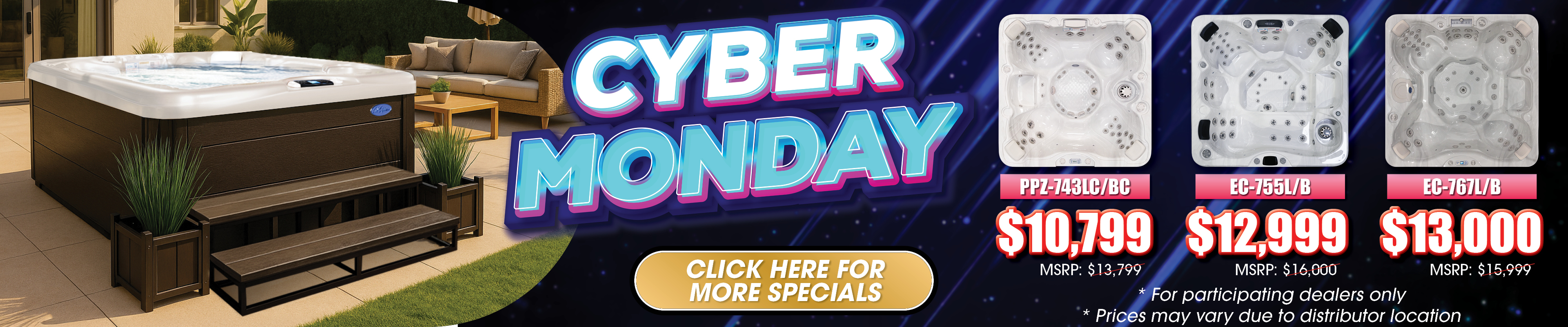 Calspas hot tub being used in a family setting - Boston